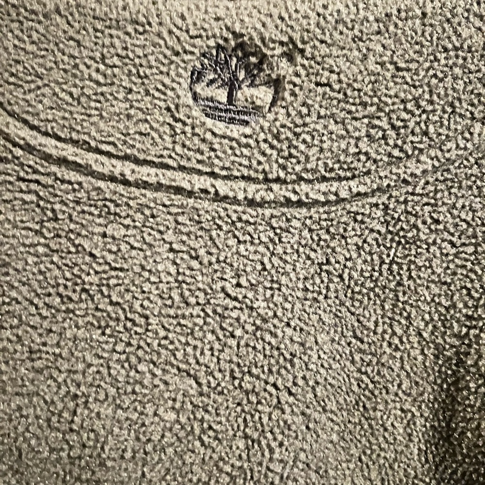 Timberland Men's Olive Zip-Up Sweater - Picture 6 of 6
